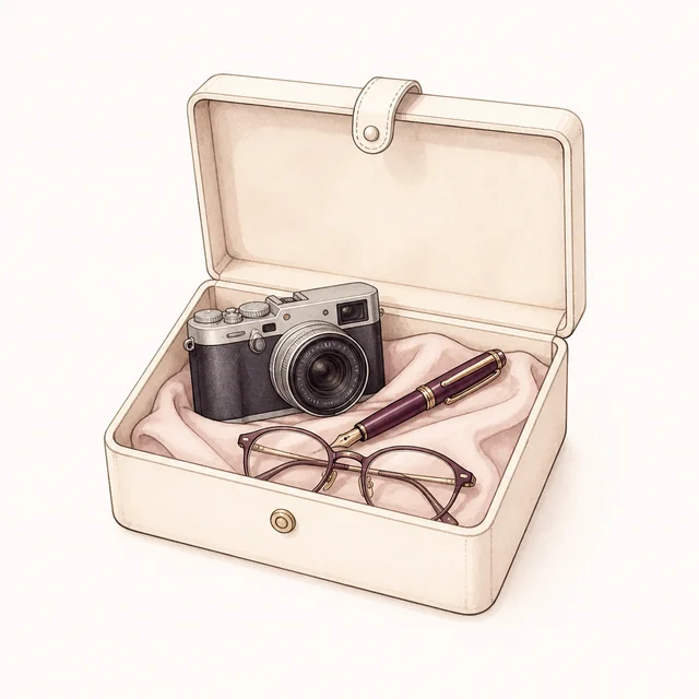 さまざまなお品物のイラスト